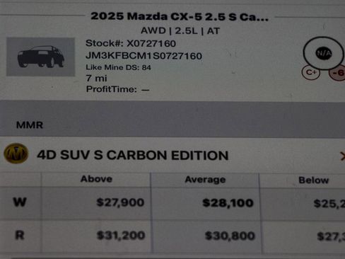 New 2025 MAZDA CX-5 Carbon Edition image 36