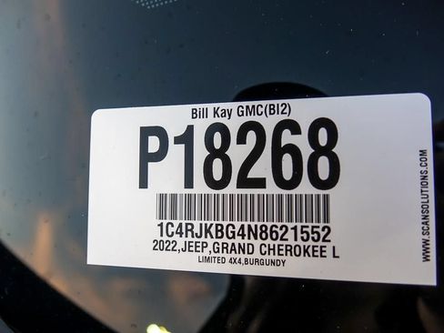 Used 2022 Jeep Grand Cherokee L Limited AWD/4WD image 28