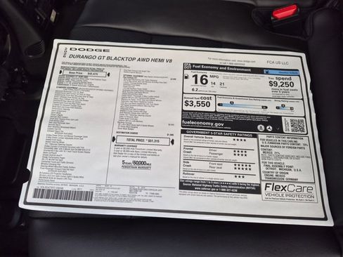 New 2026 Dodge Durango GT AWD/4WD image 17