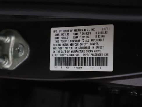 Used 2011 Honda Accord EX image 25