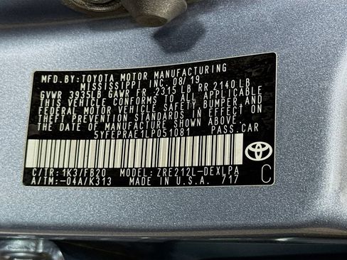 Used 2020 Toyota Corolla LE FWD image 38