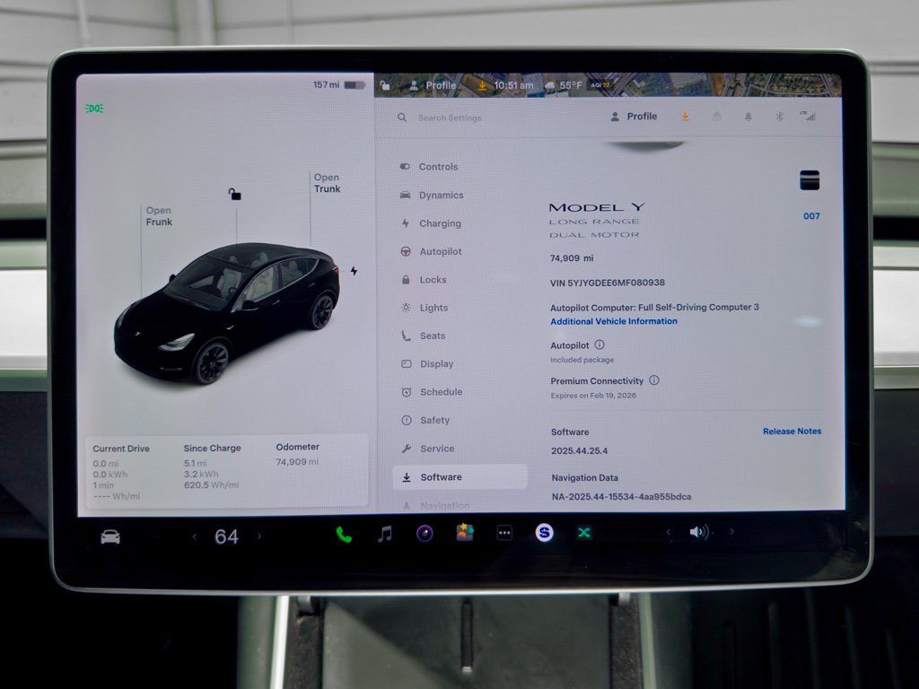 Used 2021 Tesla Model Y Long Range AWD/4WD image 11