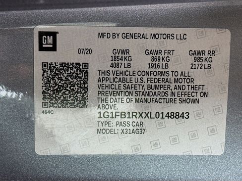 Used 2020 Chevrolet Camaro LS image 38