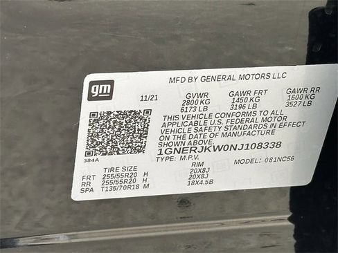 Used 2022 Chevrolet Traverse RS w/ LPO, Floor Liner Package image 37