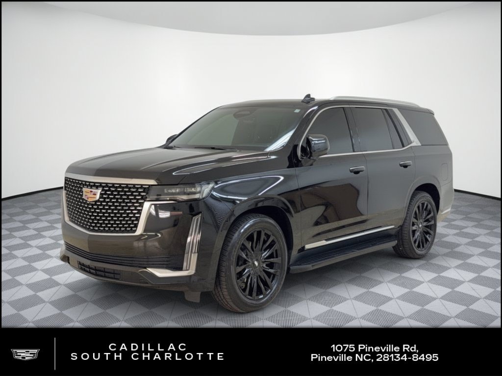 Used 2021 Cadillac Escalade Premium Luxury w/ Driver Assist Tech Package AWD/4WD image 1