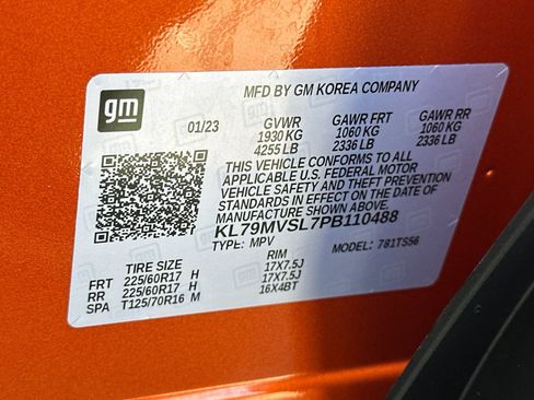 Used 2023 Chevrolet TrailBlazer ACTIV w/ Sun and Liftgate Package FWD image 38