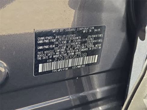 Certified 2025 Subaru Forester Limited image 36