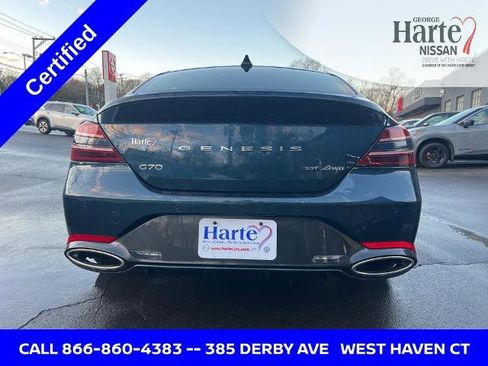 Used 2024 Genesis G70 3.3T Advanced w/ Sport Prestige Package image 4