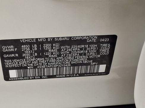 Used 2023 Subaru Outback Touring AWD/4WD image 26