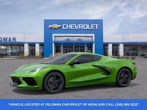 New 2026 Chevrolet Corvette Stingray Preferred Cpe w/ Z51 Performance Package image 2