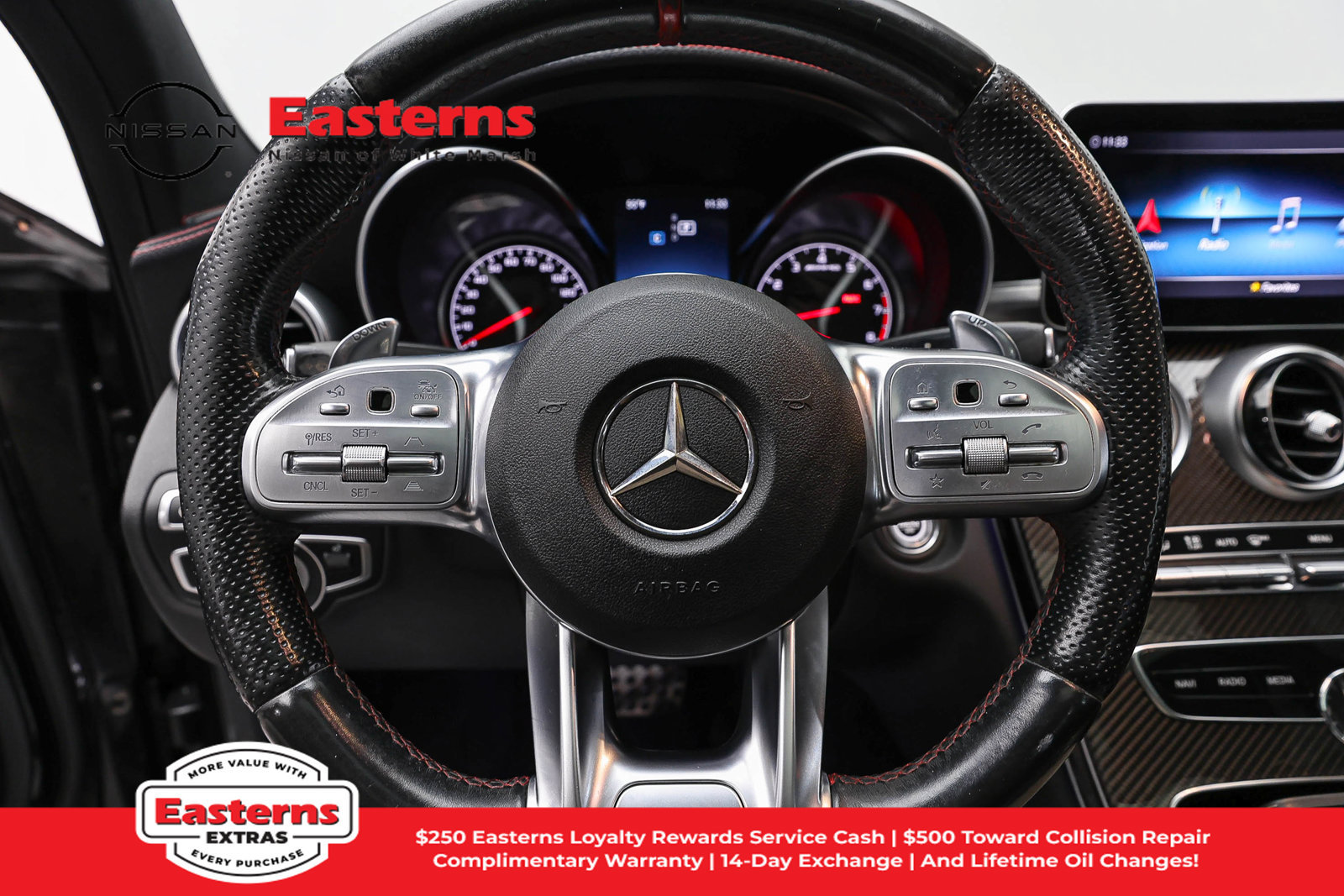 Used 2019 Mercedes-Benz C 43 AMG 4MATIC Sedan w/ Multimedia Package image 12