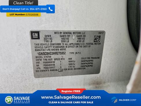 Used 2017 Chevrolet Tahoe LT RWD image 17