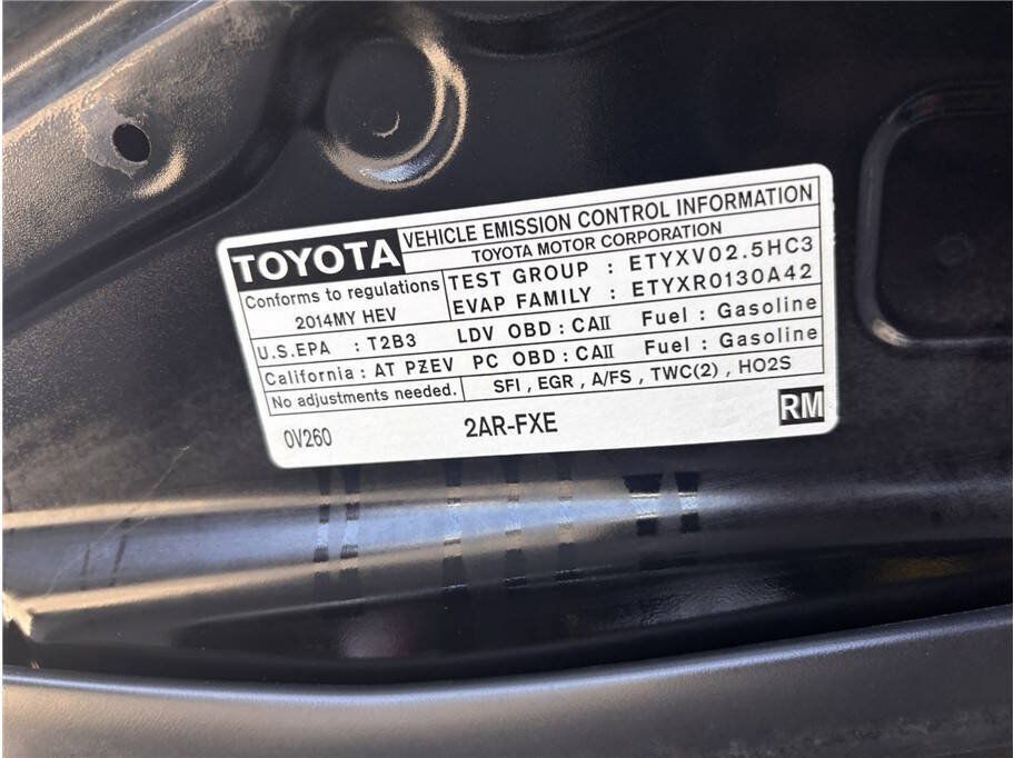 Used 2014 Toyota Camry XLE w/ Leather Package FWD image 20