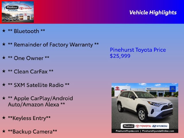 Used 2025 Toyota RAV4 LE FWD image 16