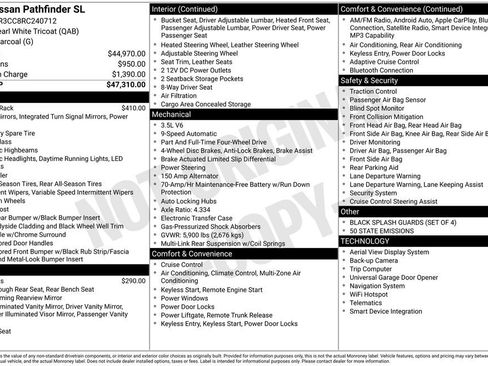 Used 2024 Nissan Pathfinder SL image 27