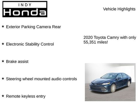 Used 2020 Toyota Camry LE image 7