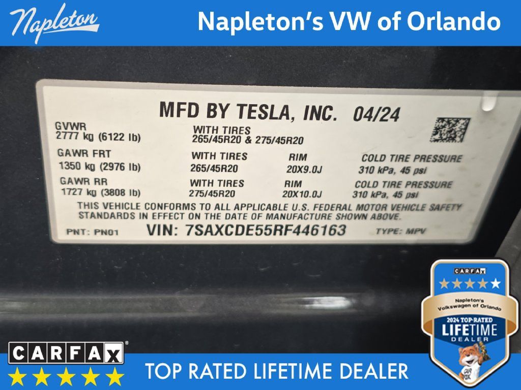 Used 2024 Tesla Model X AWD/4WD image 31