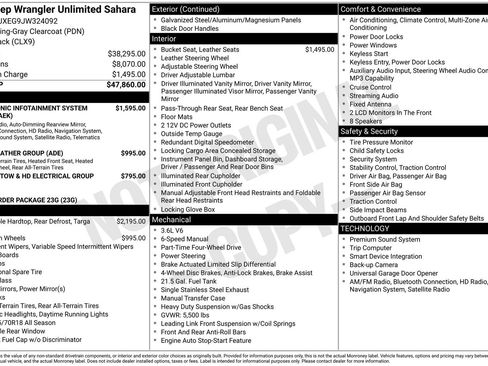 Used 2018 Jeep Wrangler Unlimited Sahara image 4