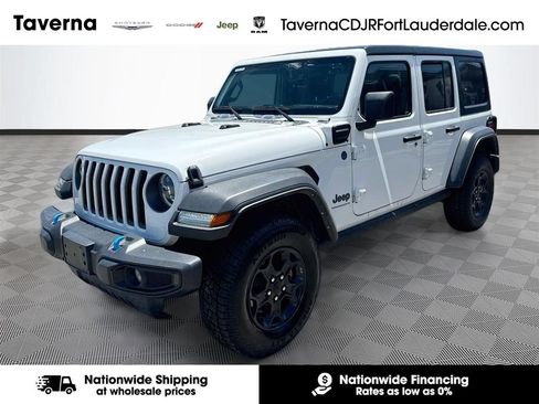 Certified 2023 Jeep Wrangler Unlimited w/ Cold Weather Group AWD/4WD image 1
