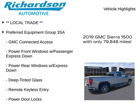 Used 2019 GMC Sierra 1500 SLE w/ SLE Value Package image 11