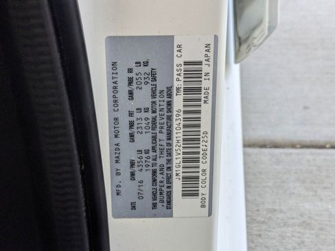 Used 2017 MAZDA MAZDA6 Touring FWD image 31