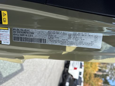 New 2026 Jeep Wrangler Sport S AWD/4WD image 39