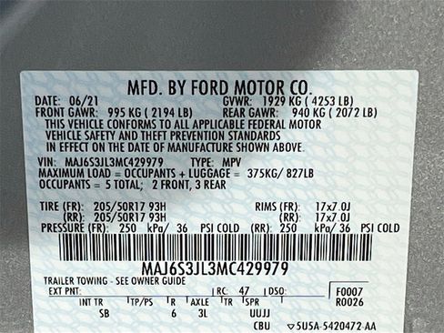 Used 2021 Ford EcoSport SES image 33