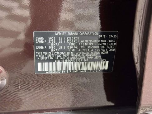 Used 2025 Subaru Outback Touring XT image 16