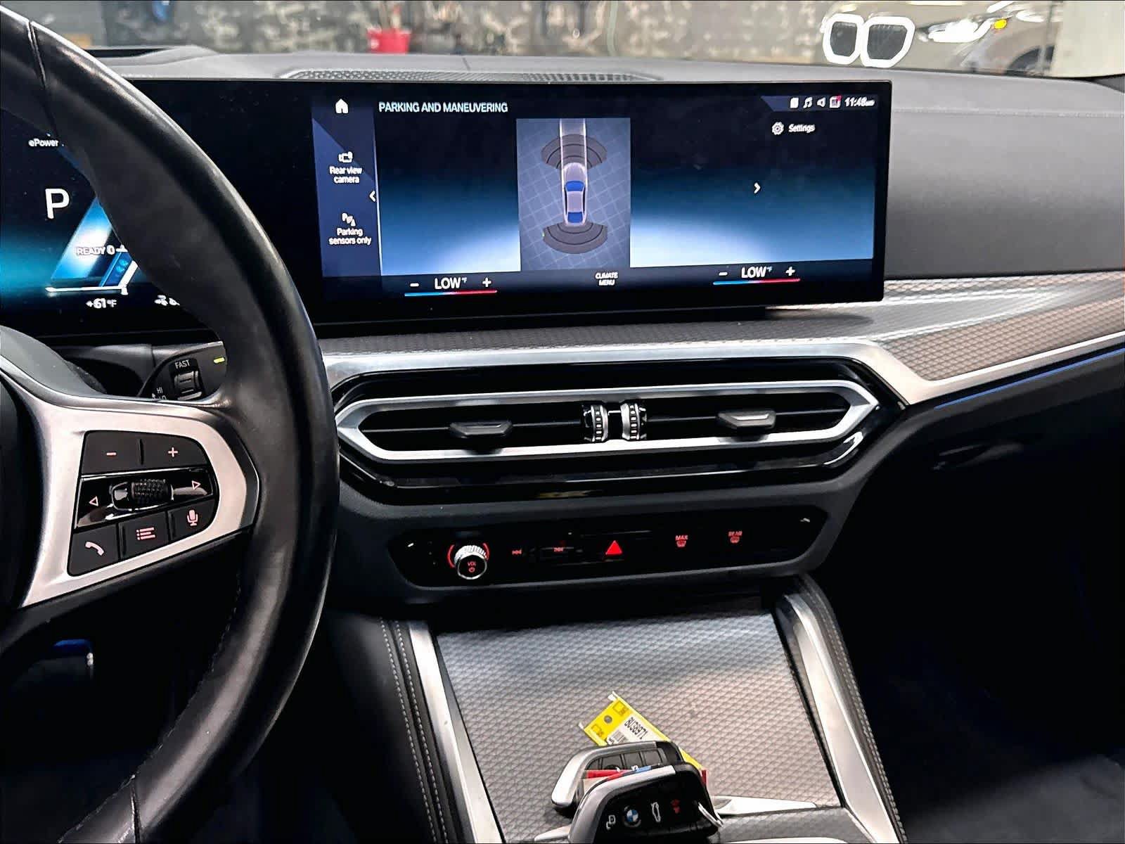 Used 2023 BMW i4 eDrive40 w/ M Sport Package RWD image 9