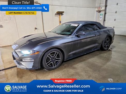 Used 2018 Ford Mustang Premium RWD image 1
