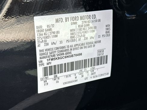 Used 2022 Ford Explorer ST w/ Equipment Group 401A image 31