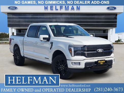 New 2025 Ford F150 Platinum w/ FX4 Off-Road Package image 1