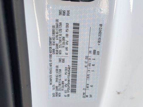 New 2026 Ford F550 4x4 Regular Cab Super Duty w/ Snow Plow Prep Package image 30