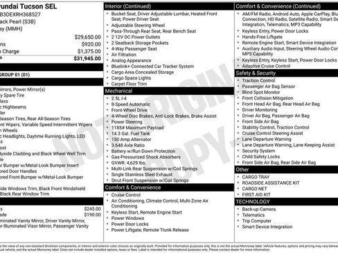 Used 2024 Hyundai Tucson SEL image 24