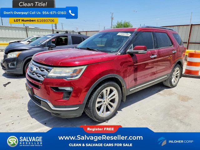 Used 2018 Ford Explorer Limited w/ Equipment Group 301A FWD image 1