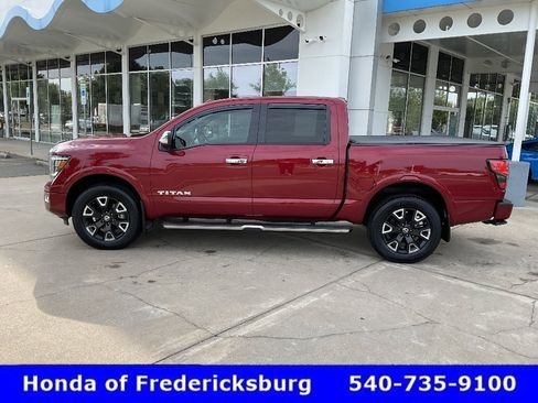 Used 2021 Nissan Titan Platinum Reserve w/ Moonroof Package AWD/4WD image 2