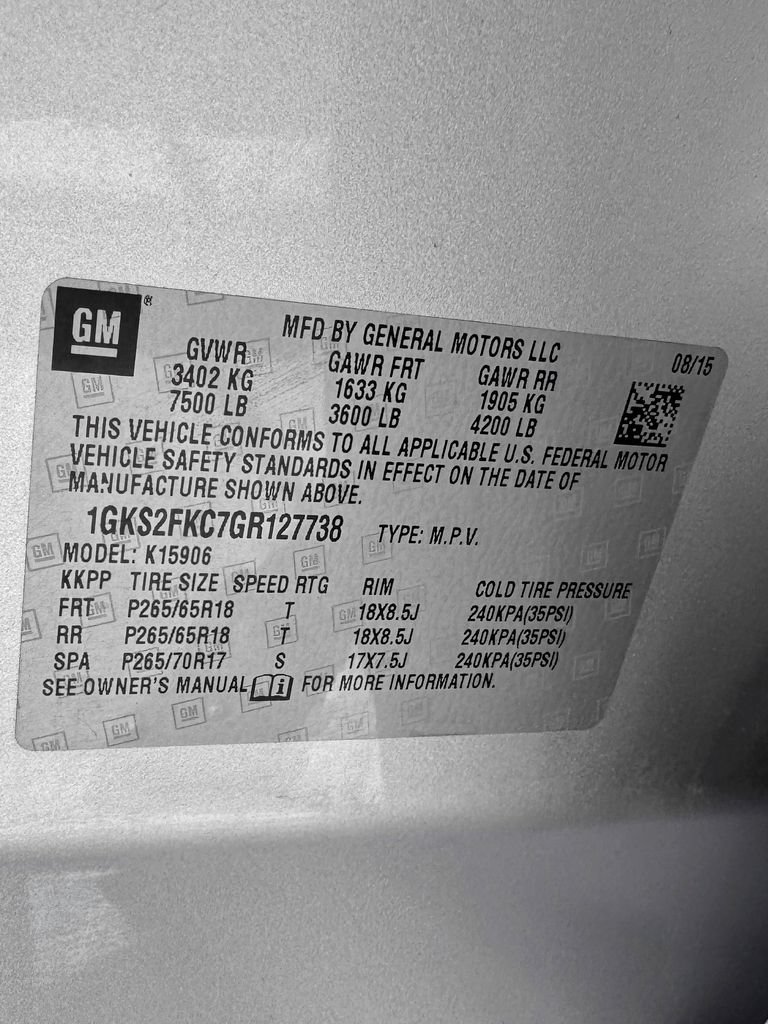 Used 2016 GMC Yukon XL SLE AWD/4WD image 36