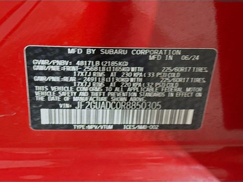 Certified 2024 Subaru Crosstrek 2.0i Premium AWD/4WD image 35