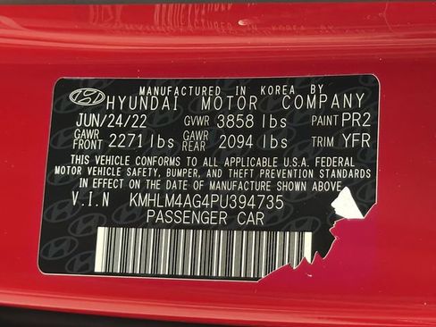 Certified 2023 Hyundai Elantra SEL FWD image 32