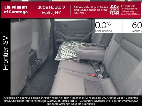 New 2026 Nissan Frontier SV w/ SV Convenience Package image 30