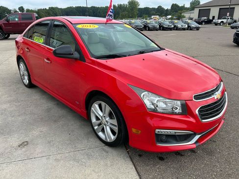 Used 2015 Chevrolet Cruze LTZ w/ Sun, Sound and Sport Package FWD image 3
