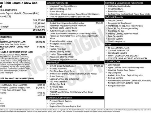 Used 2024 RAM 3500 Laramie w/ Night Edition AWD/4WD image 7
