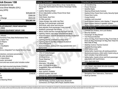 Used 2014 Buick Encore AWD image 2