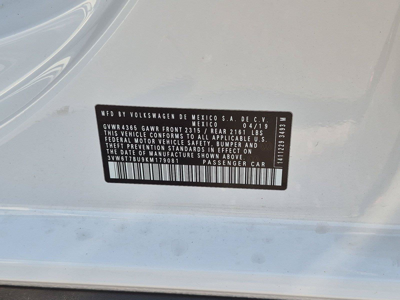 Used 2019 Volkswagen Jetta GLI FWD image 18