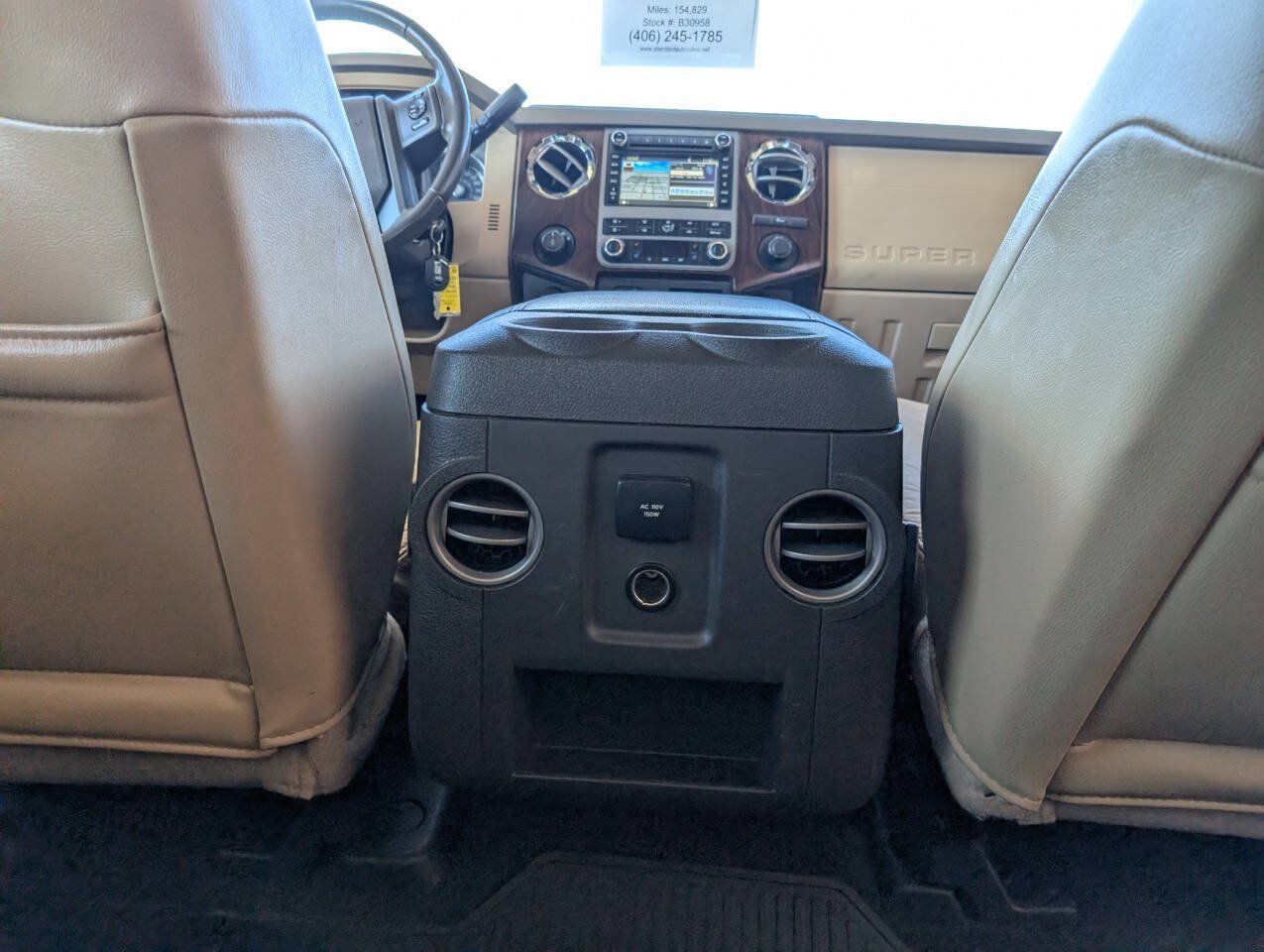 Used 2012 Ford F250 Lariat w/ Lariat Ultimate Pkg AWD/4WD image 16