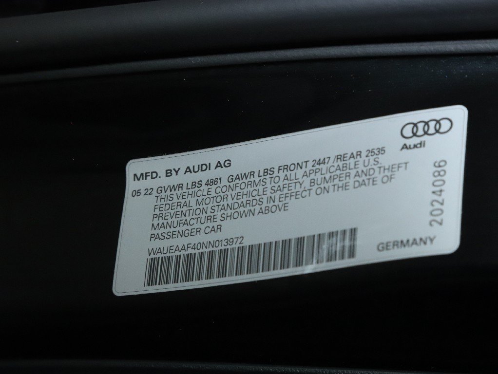 Used 2022 Audi A4 2.0T Premium Plus AWD/4WD image 21