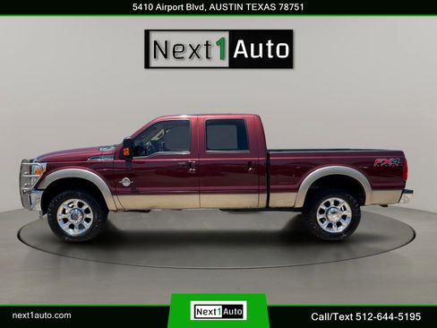 Used 2012 Ford F250 Lariat w/ Lariat Interior Pkg AWD/4WD image 12