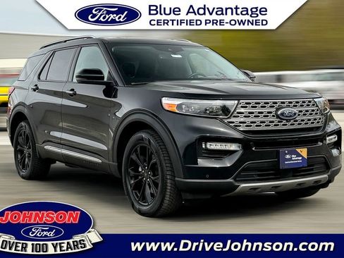 Certified 2023 Ford Explorer Limited w/ Equipment Group 301A AWD/4WD image 1