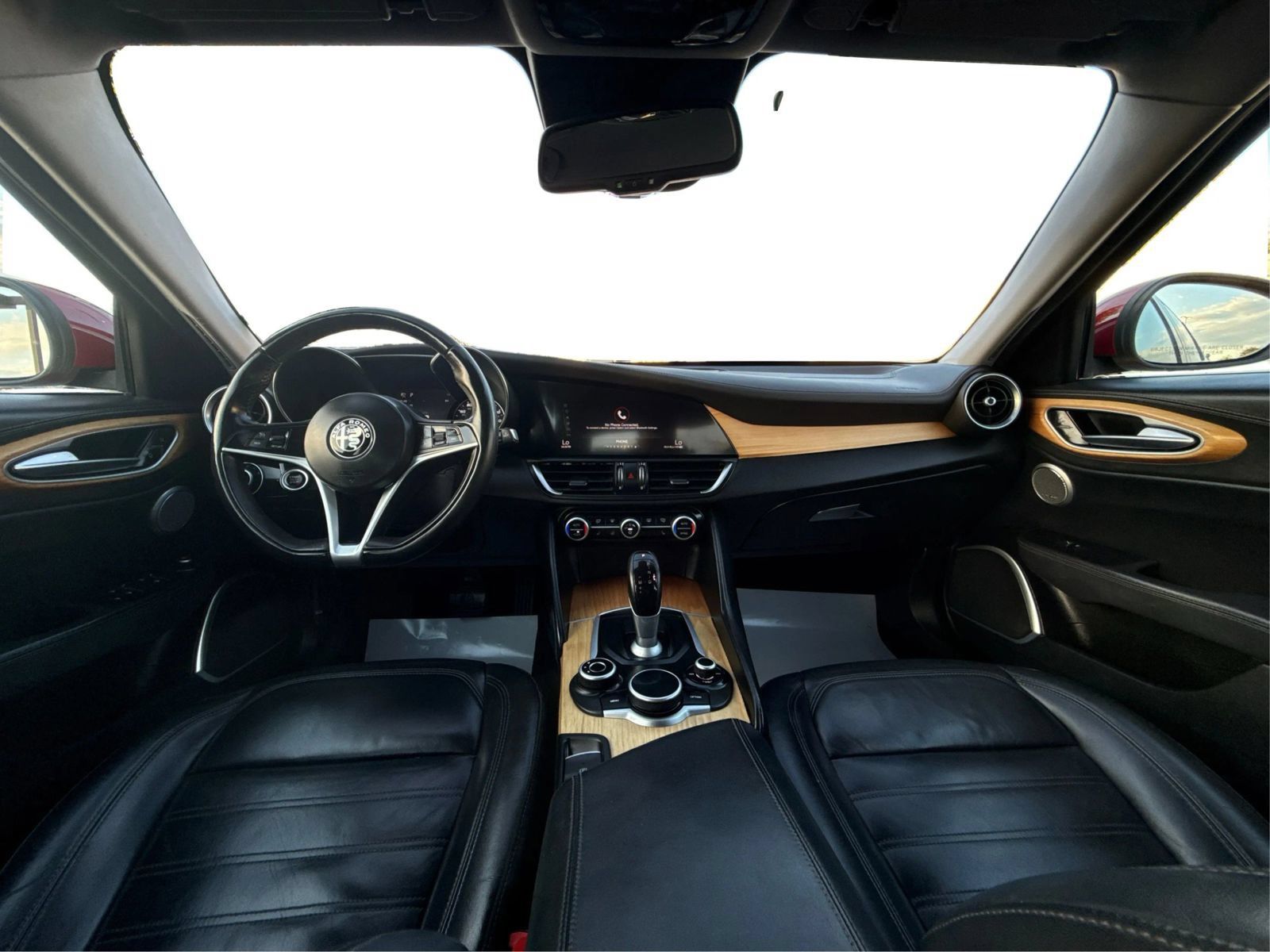 Used 2017 Alfa Romeo Giulia Ti w/ TI Lusso Light Wood Package RWD image 23