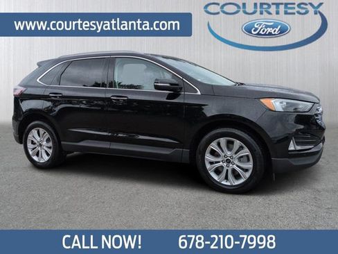 Used 2024 Ford Edge Titanium w/ Class II Trailer Tow Package AWD/4WD image 1
